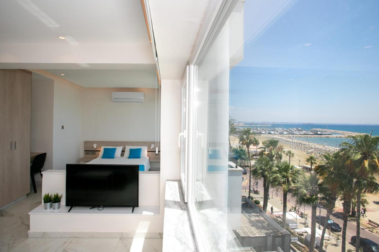 Les Palmiers Sunorama Beach Apartments Ларнака Экстерьер фото